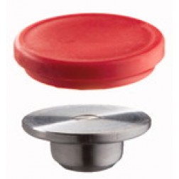 3101184/E Wechselbare Druckplatte / Edelstahl - für 12mm Kugel passend