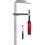 Ganzstahl-Schraubzwinge GZ16-2K, Bessey
