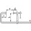 Hebelzwinge in U-Form GU25-12-6H, Bessey